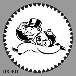 99100301 Pennybags Monopoly Man