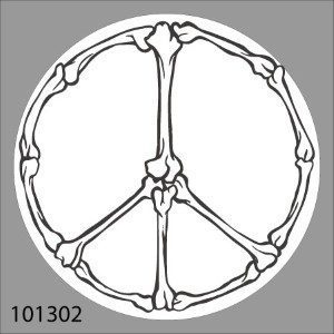101302 Peace Bones