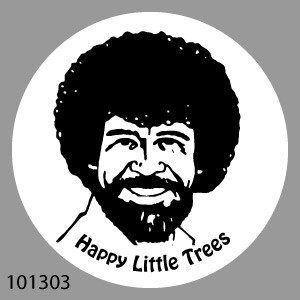 99101303 Bob Ross Happy Trees
