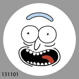 99131101 Rick & Morty Rick Face