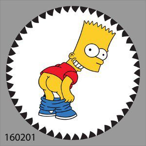 99160201 Simpsons Bart Mooning