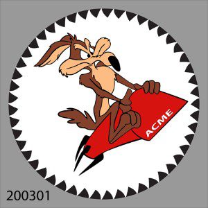 99200301 Wile E Coyote Rocket