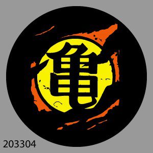 203303 Dragon Ball Z Roshi Training Grunge