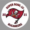 99260124 Tampa Bay Buccaneers Flag Super Bowl 2021