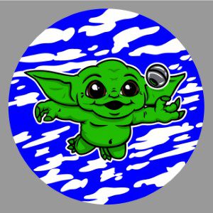 291005 Star Wars Baby Yoda Can Fly