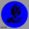 99203320 Dragon Ball Z Super Saiyan Goku