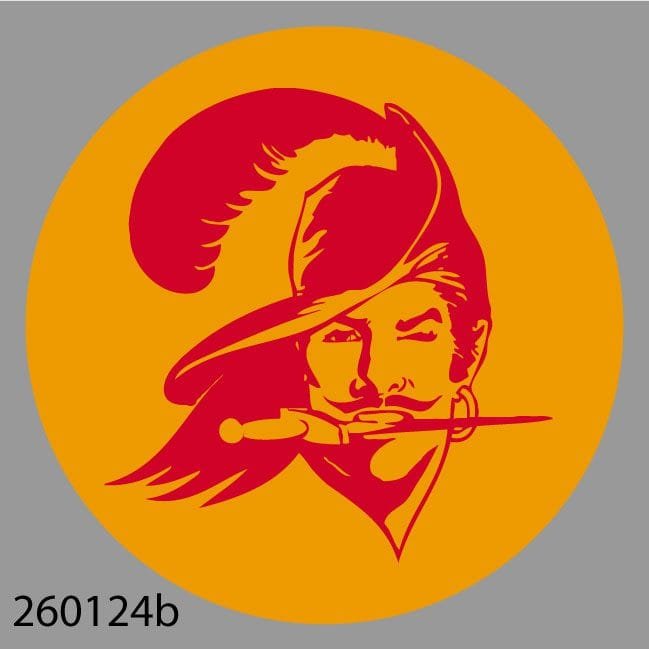 260124b Tampa Bay retro orange disc