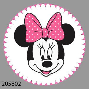 205802 Minnie Mouse Happy Face