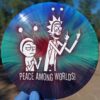 131105 Rick and Morty Peace Among Worlds Gold Line Sapphire Peace