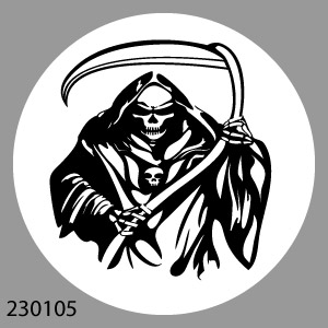 99230105 Grim Reaper Awaits white